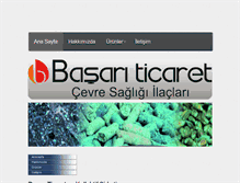 Tablet Screenshot of basariticaret.net